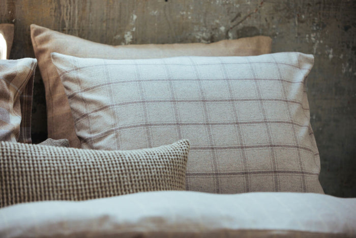 Dekbedovertrek Bergen Multi | 240 x 200|220 cm | Grijs | Roze