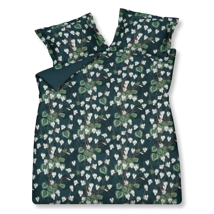 Dekbedovertrek Green Fever Blue Ink | 200 x 200|220 cm | Groen | Blauw