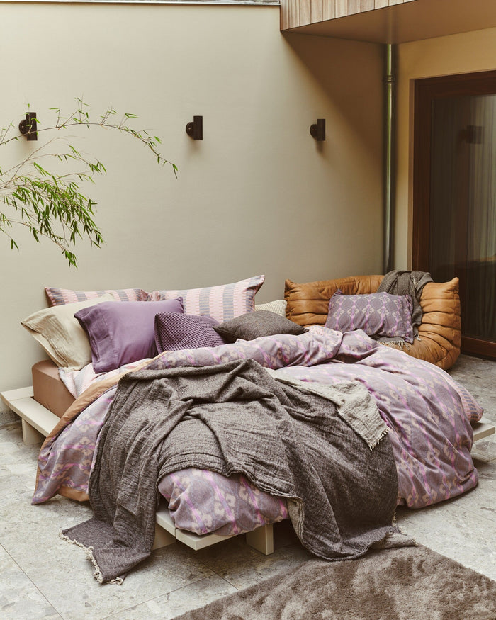 Vandyck - PURE 74 yarn dyed - 200x200|220 + 2x 60x70