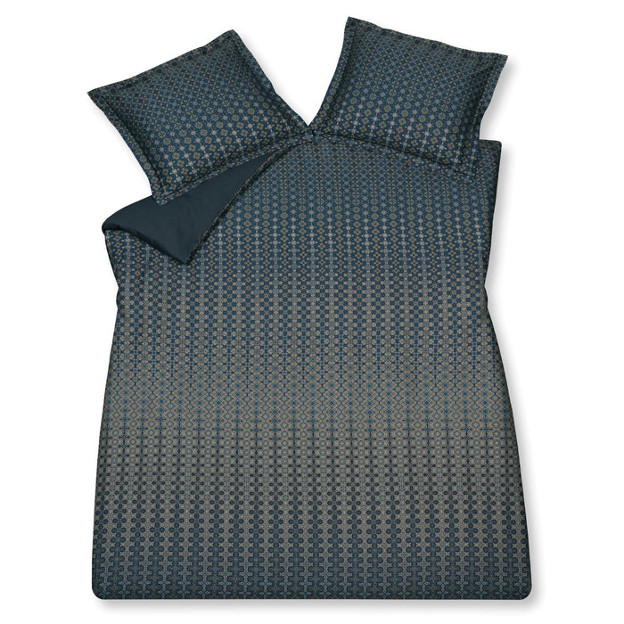 Dekbedovertrek Energize Blue Ink | 200 x 200|220 cm | Groen | Blauw