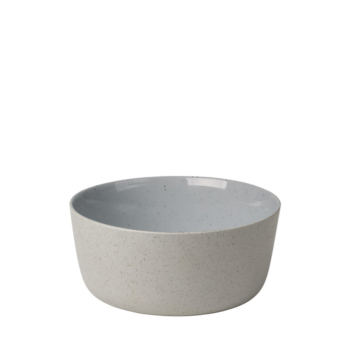 Sablo Stone Kom | Grijs | Blauw | Stoneware