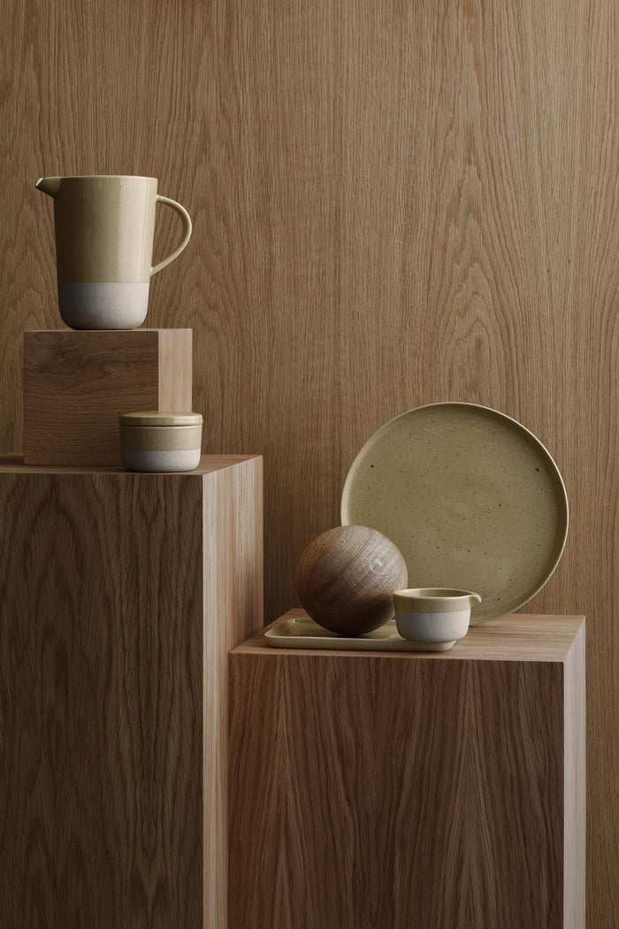 Sablo Savannah Kom | Grijs | Beige | Stoneware