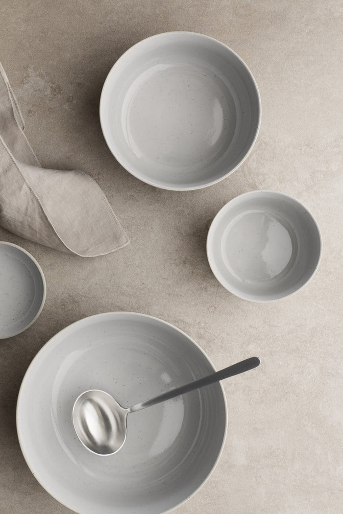 Sablo Savannah Kom | Grijs | Beige | Stoneware