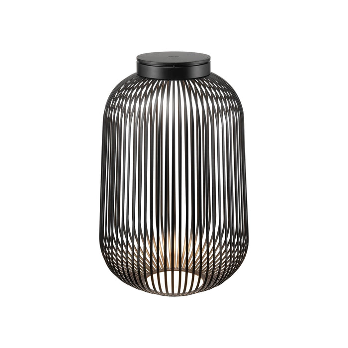 Lito Led Lamp Black Large | Zwart | Staal