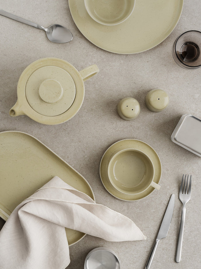 Sablo Savannah Serveerbord | Beige | Geel | Goud | Stoneware