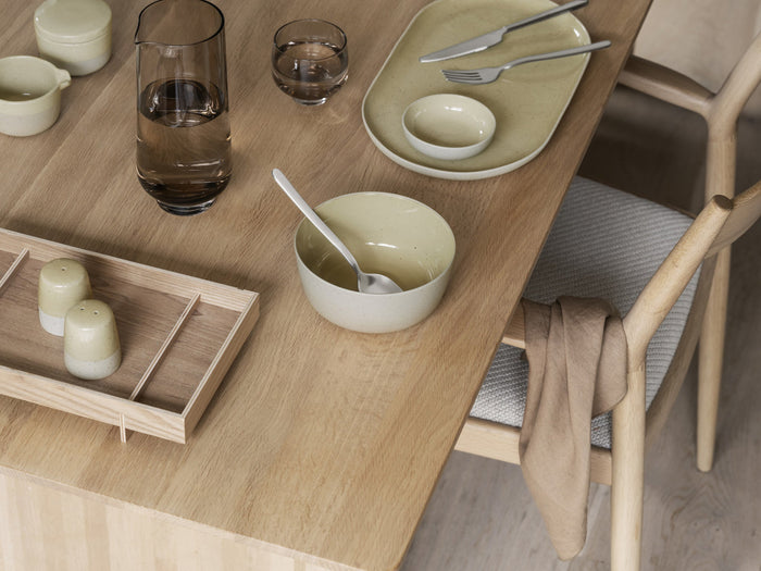 Sablo Savannah Serveerbord | Beige | Geel | Goud | Stoneware