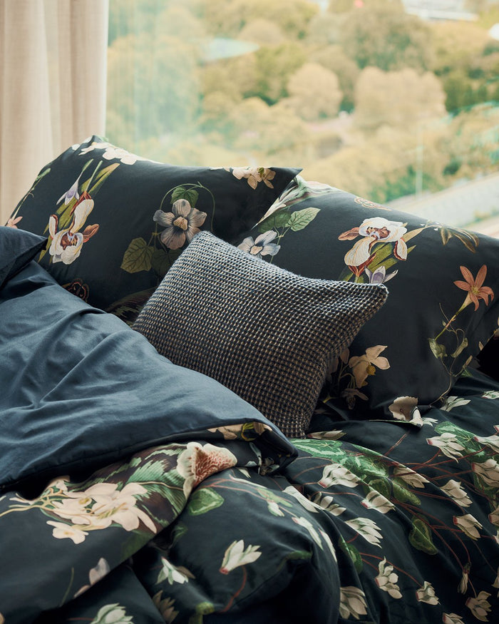 Dekbedovertrek Green Fever Blue Ink | 200 x 200|220 cm | Groen | Blauw