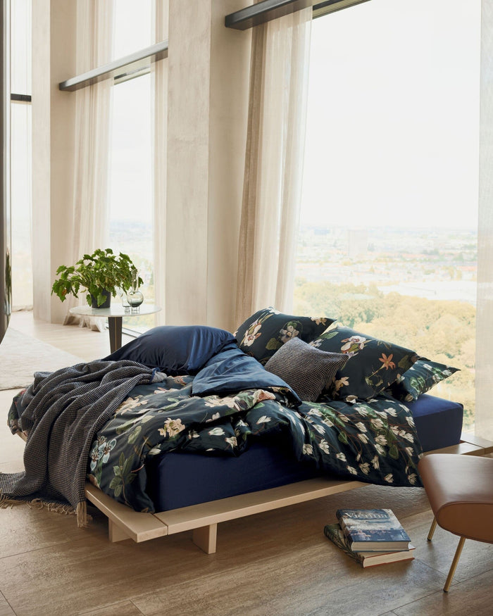 Dekbedovertrek Green Fever Blue Ink | 200 x 200|220 cm | Groen | Blauw