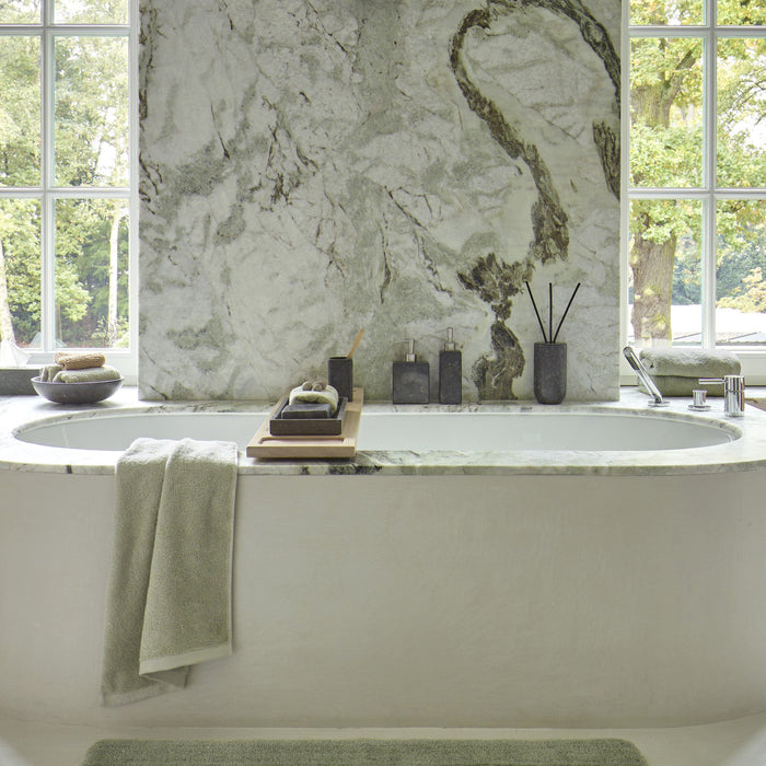 Hammam Schaal Met Deksel Dark Grey | Zwart | Grijs | Natuursteen