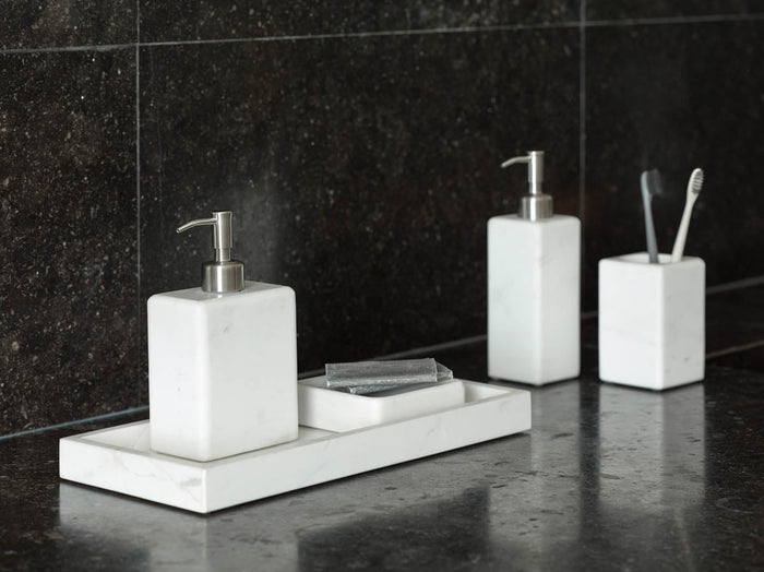 Hammam Tray Rond White | Wit