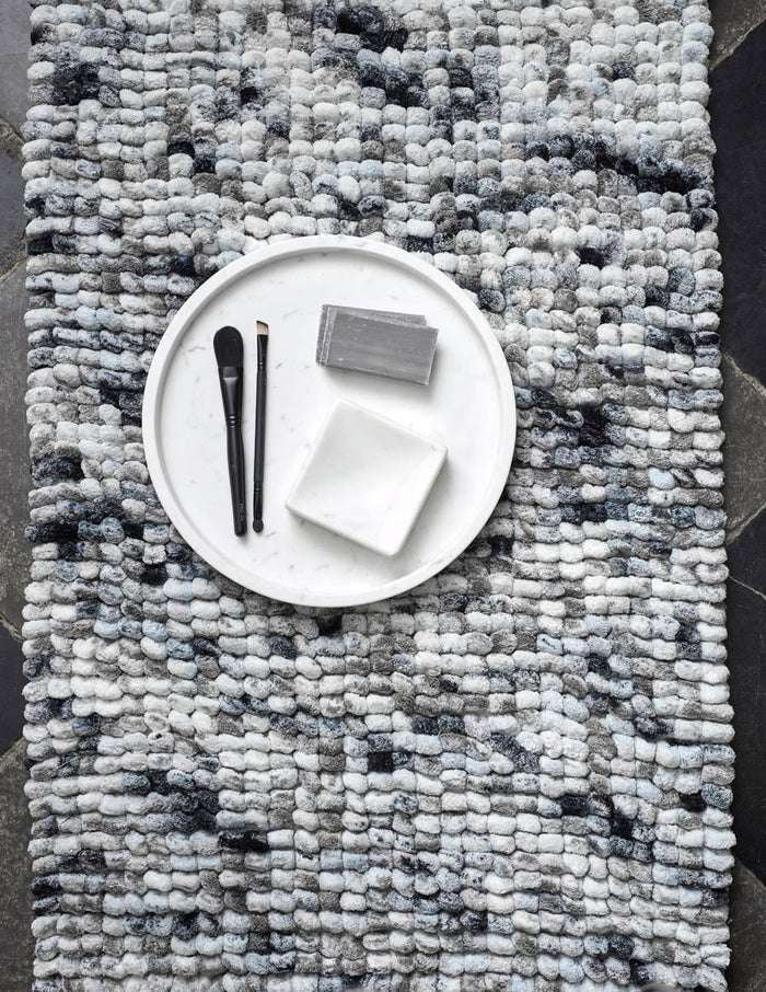 Hammam Tray Rond White | Wit