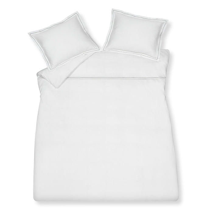 Dekbedovertrek Purity Napels Off | 200 x 200|220 cm | Wit