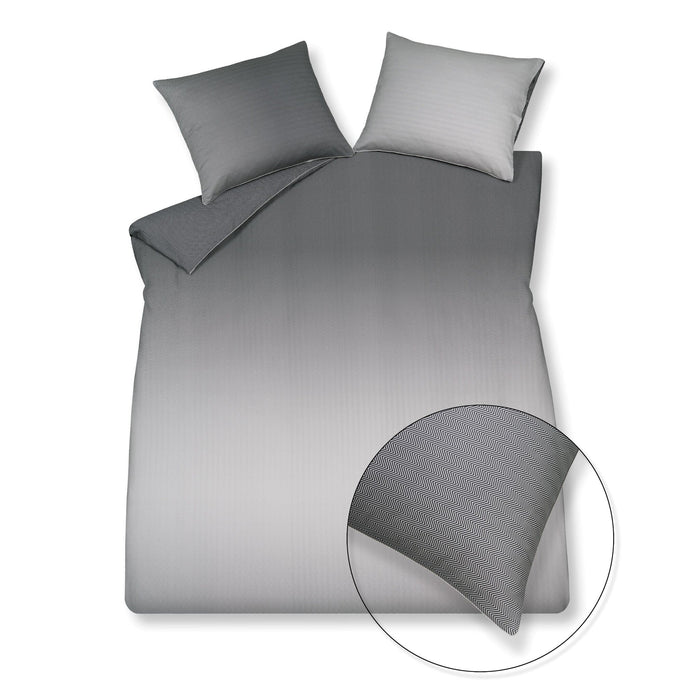 Dekbedovertrek Home Milano Off | 200 x 200|220 cm | Zwart