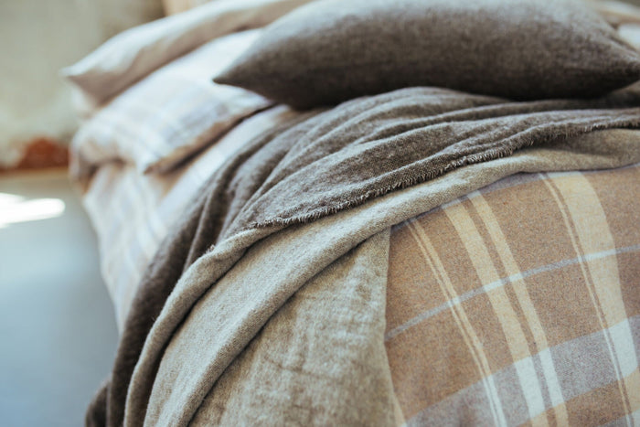 Dekbedovertrek Helsinki Multi | 240 x 200|220 cm | Beige | Bruin