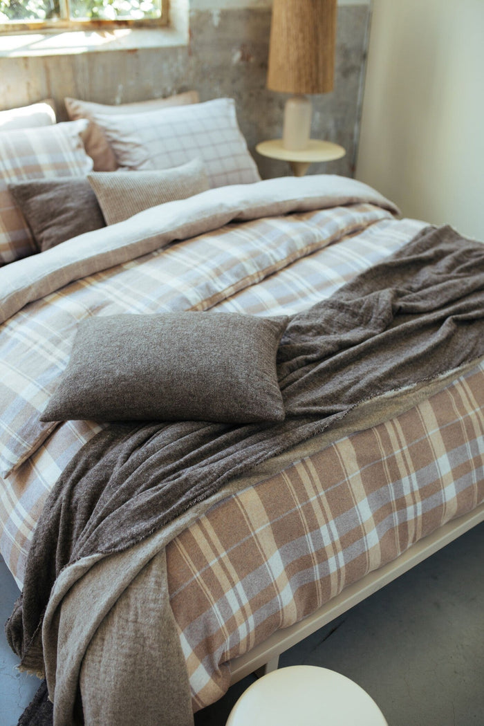 Dekbedovertrek Helsinki Multi | 240 x 200|220 cm | Beige | Bruin