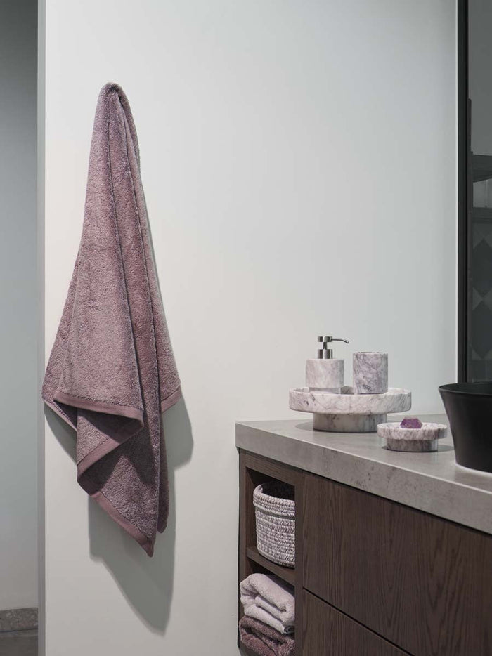 Porto Schaal Prunus | Wit | Roze | Paars | Natuursteen