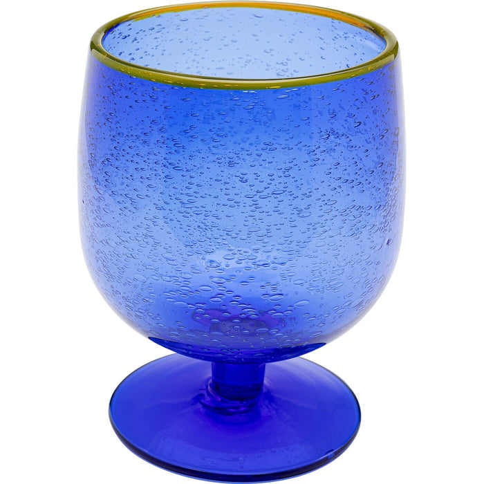 Kare Design Bubbles Wijinglazen blauw 4st