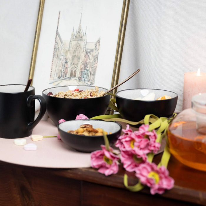 Cookinglife Dipschaaltjes Nola Warm Grey ø 11 cm - 6 stuks