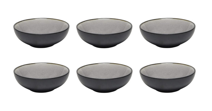Cookinglife Dipschaaltjes Nola Warm Grey ø 11 cm - 6 stuks