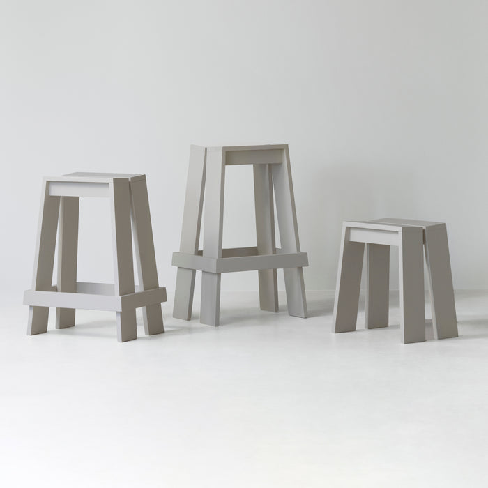 Normann Copenhagen Let Barkruk H 65 cm - Lichtgrijs