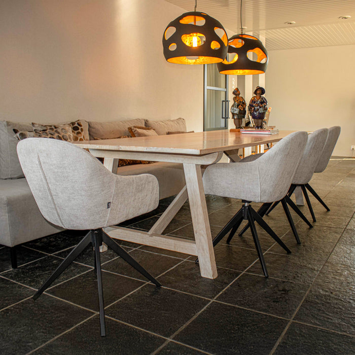 Kick draaistoel Matt - Grijs