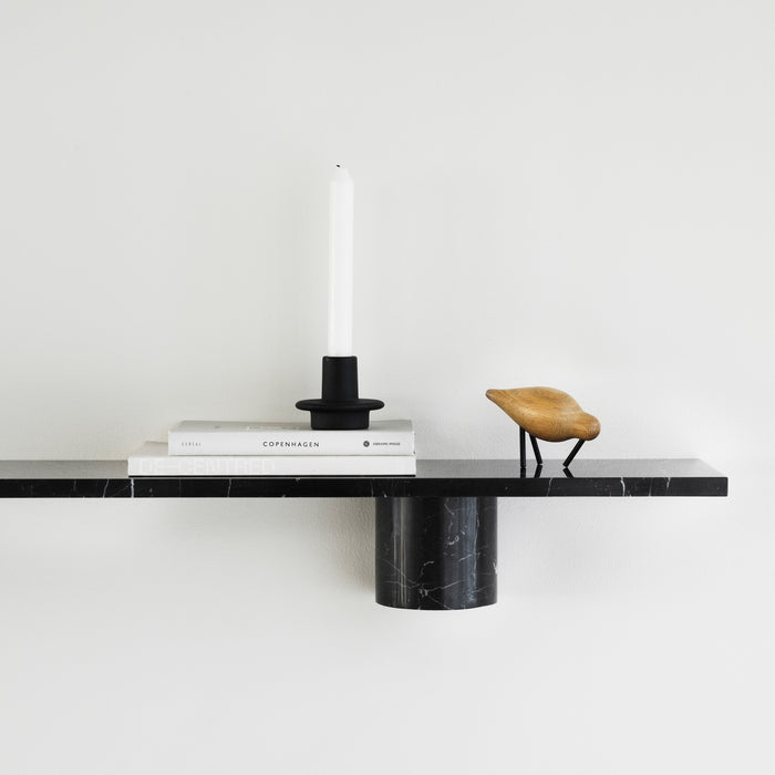 Normann Copenhagen Sten Wandplank B 120 cm - Marmer / Zwart