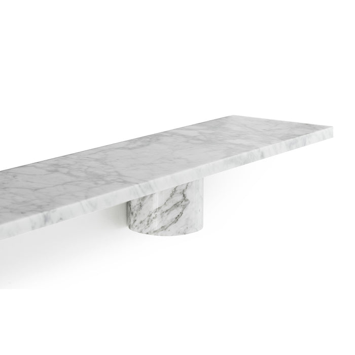 Normann Copenhagen Sten Wandplank B 120 cm - Marmer / Wit