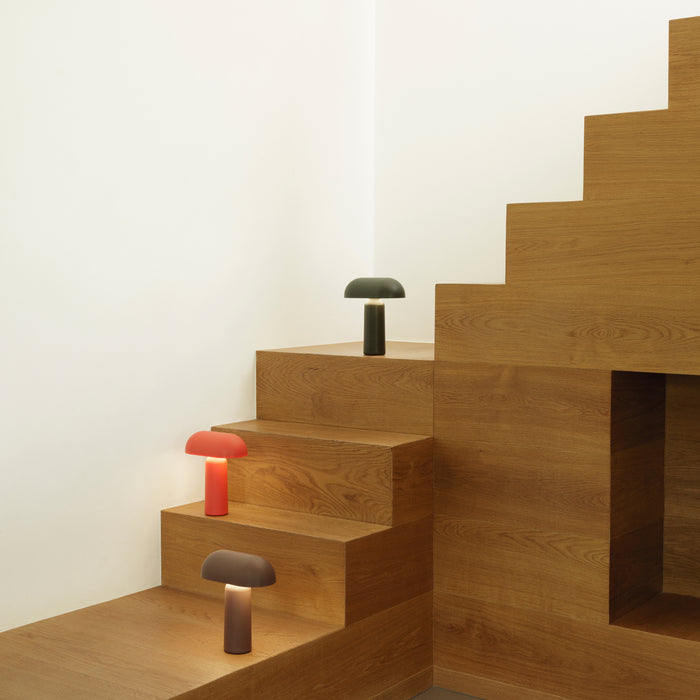 Normann Copenhagen Porta Oplaadbare Tafellamp - Bruin