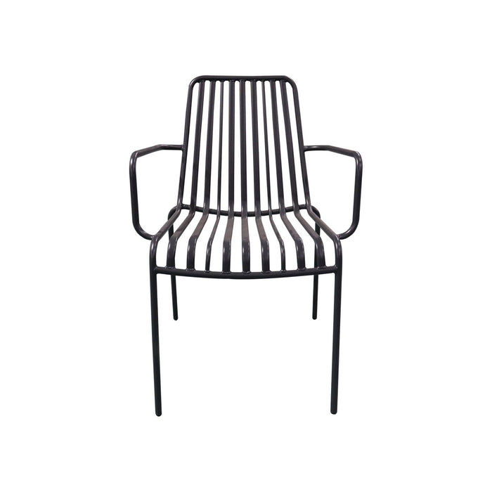 sweeek - Stapelbare tuinstoel van staal (Set van 2)