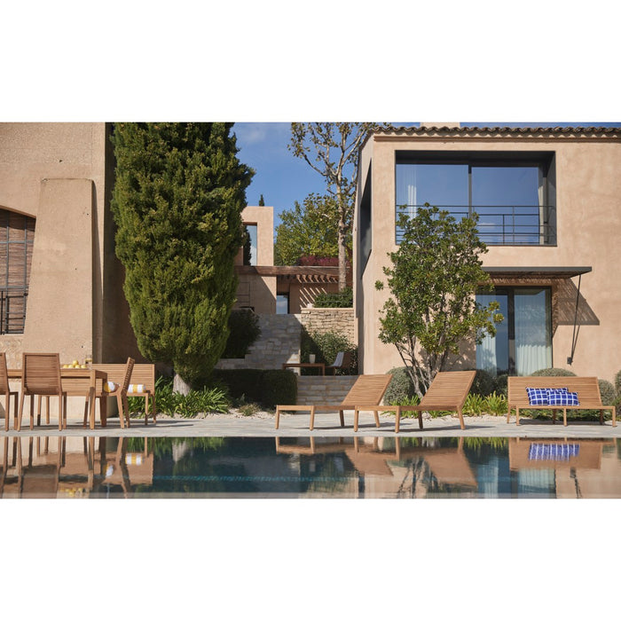 Tikamoon - Teo - Massief teakhouten tuintafel voor 6|8 personen.