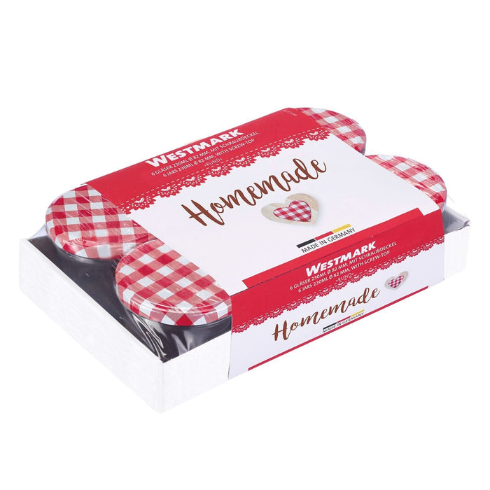Westmark Jampot - ø 8.2 cm | 230 ml - 6 stuks