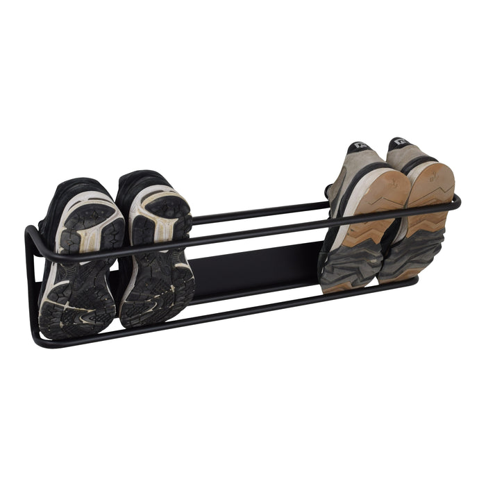 LOFT42 Wandschoenenrek Phill - Zwart - Metaal - 70x20x15