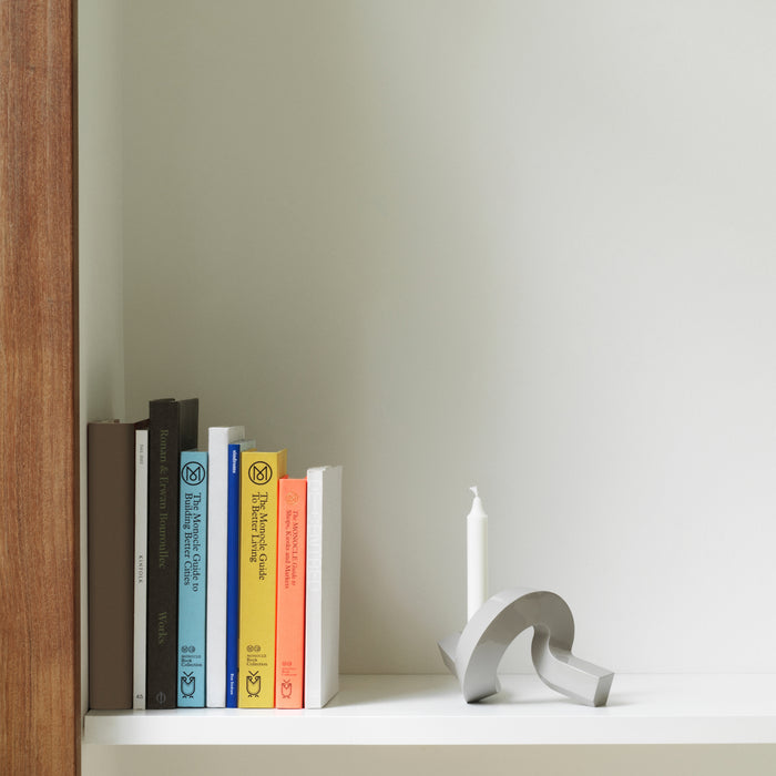 Normann Copenhagen Crooked Kandelaar - Single - Lichtgrijs