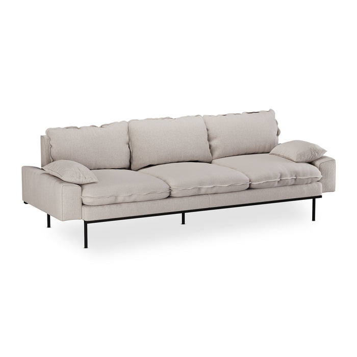 HKliving Retro Sofa 4-zitsbank - Beige