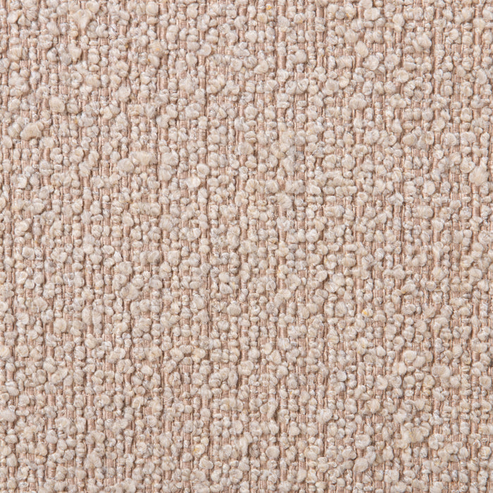HKliving Jax Bank Element - Middenstuk Rond - Bouclé - Taupe