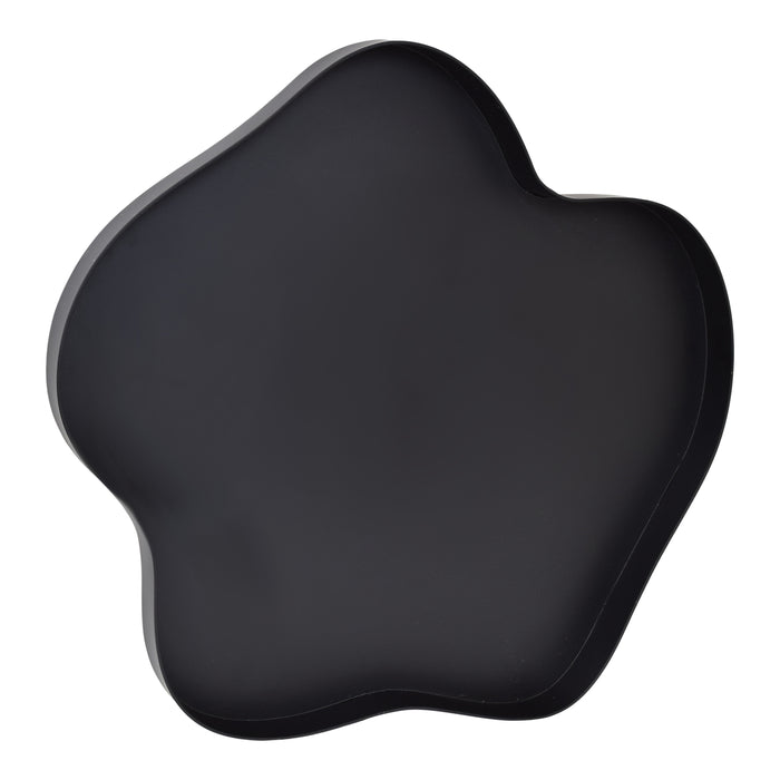 LOFT42 Serva Organisch Metalen Dienblad – Zwart – Ø40 cm