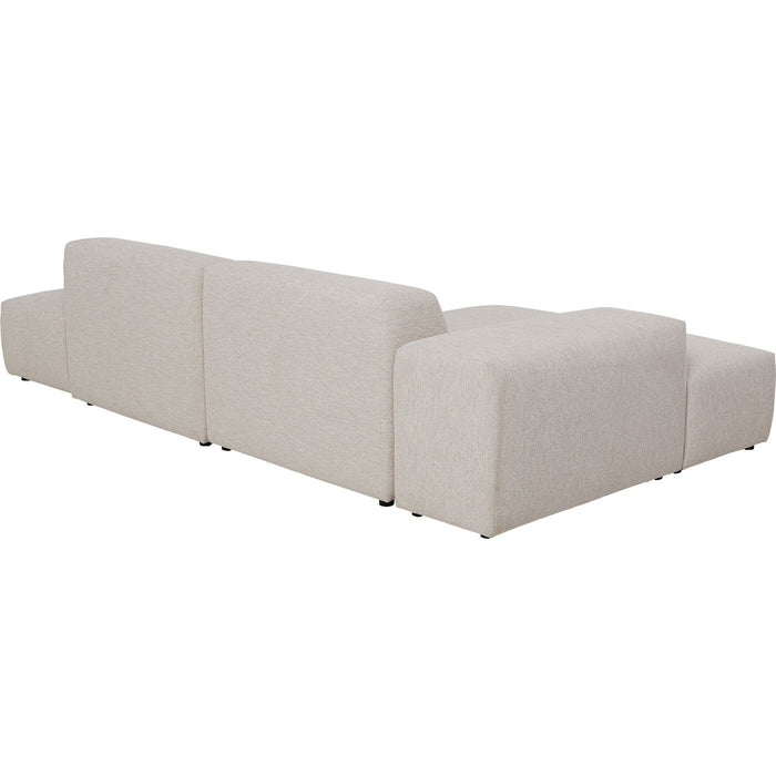 Kare Design Laguna hoekbank - creme - links