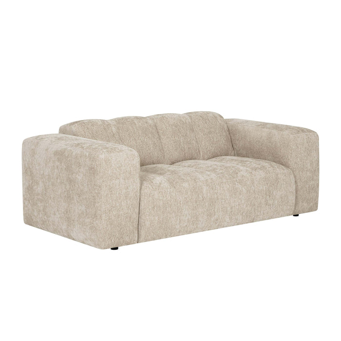 by fonQ Plume 2-zitsbank - Chenille - Beige