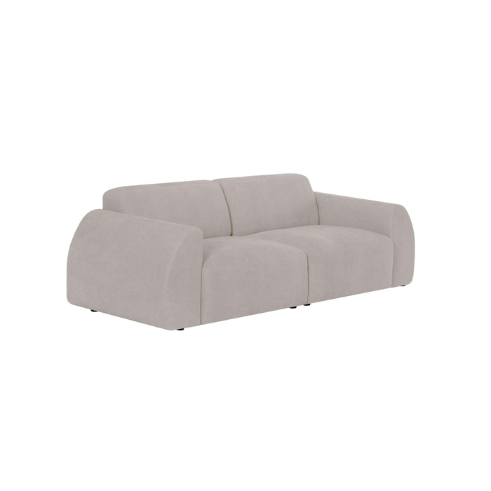 by fonQ Bink 2,5-zitsbank - Bouclé - Ecru