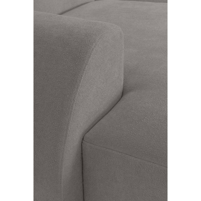 by fonQ Bink 3-zitsbank - Bouclé - Grijs