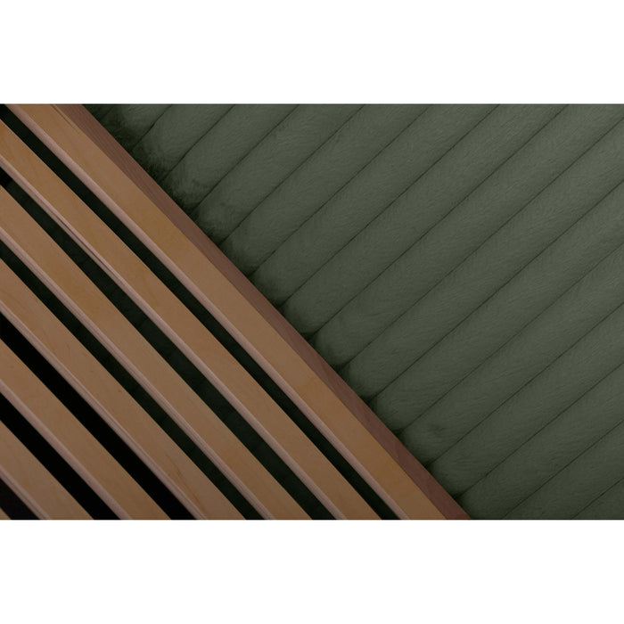 by fonQ Striv Bedframe met Opbergruimte - 160 x 200 cm - Groen