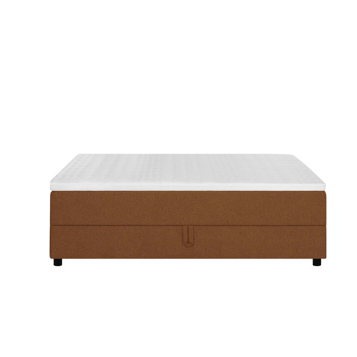 by fonQ Stilo Boxspring met Opbergruimte - 180 x 200 cm - Terra