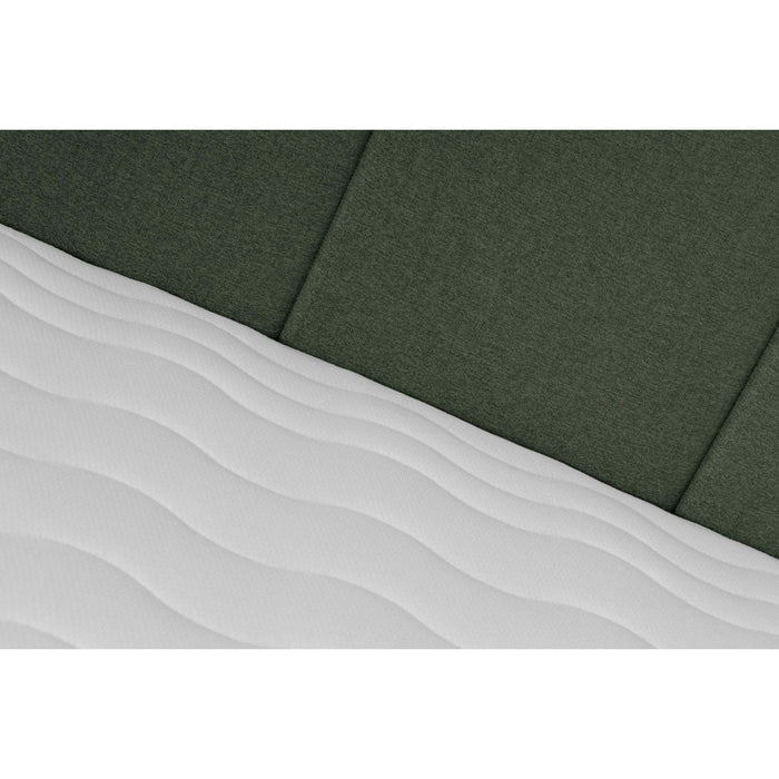 by fonQ Fjora Eenpersoonsbed met Opbergruimte 90 x 200 cm - Groen