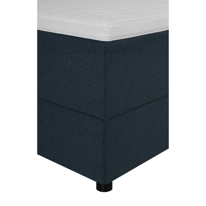 by fonQ Stilo Boxspring met Opbergruimte - 180 x 200 cm - Blauw