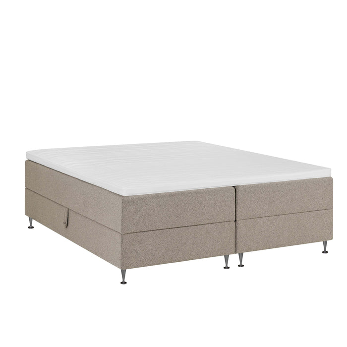 by fonQ Nubo Boxspring met Opbergruimte - 180 x 200 cm - Beige