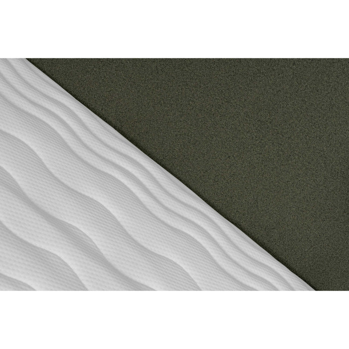 by fonQ Nubo Boxspring met Opbergruimte en Hoofdbord - 160 x 200 cm - Mosgroen