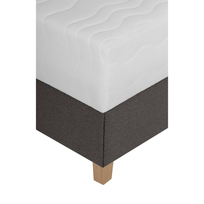 by fonQ Fjora Eenpersoonsbed met Opbergruimte 90 x 200 cm - Antraciet