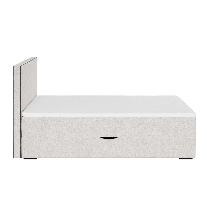 by fonQ Modo Boxspring met Opbergruimte - 160 x 200 cm - Ecru