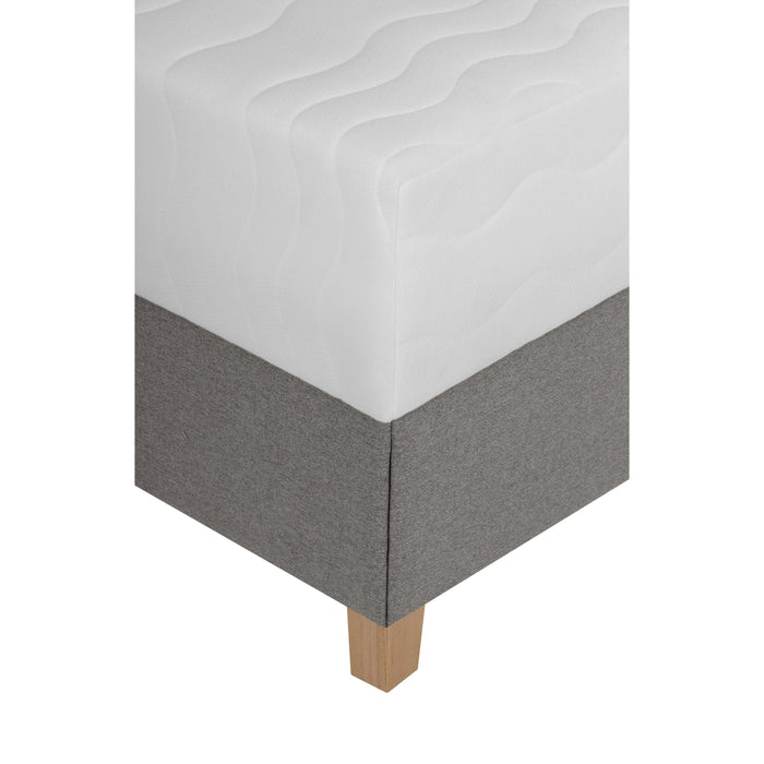 by fonQ Fjora Boxspring met Opbergruimte 120 x 200 cm - Steengrijs