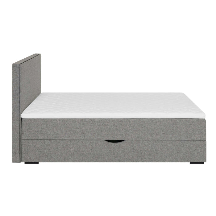 by fonQ Modo Boxspring met Opbergruimte - 180 x 200 cm - Grijsblauw